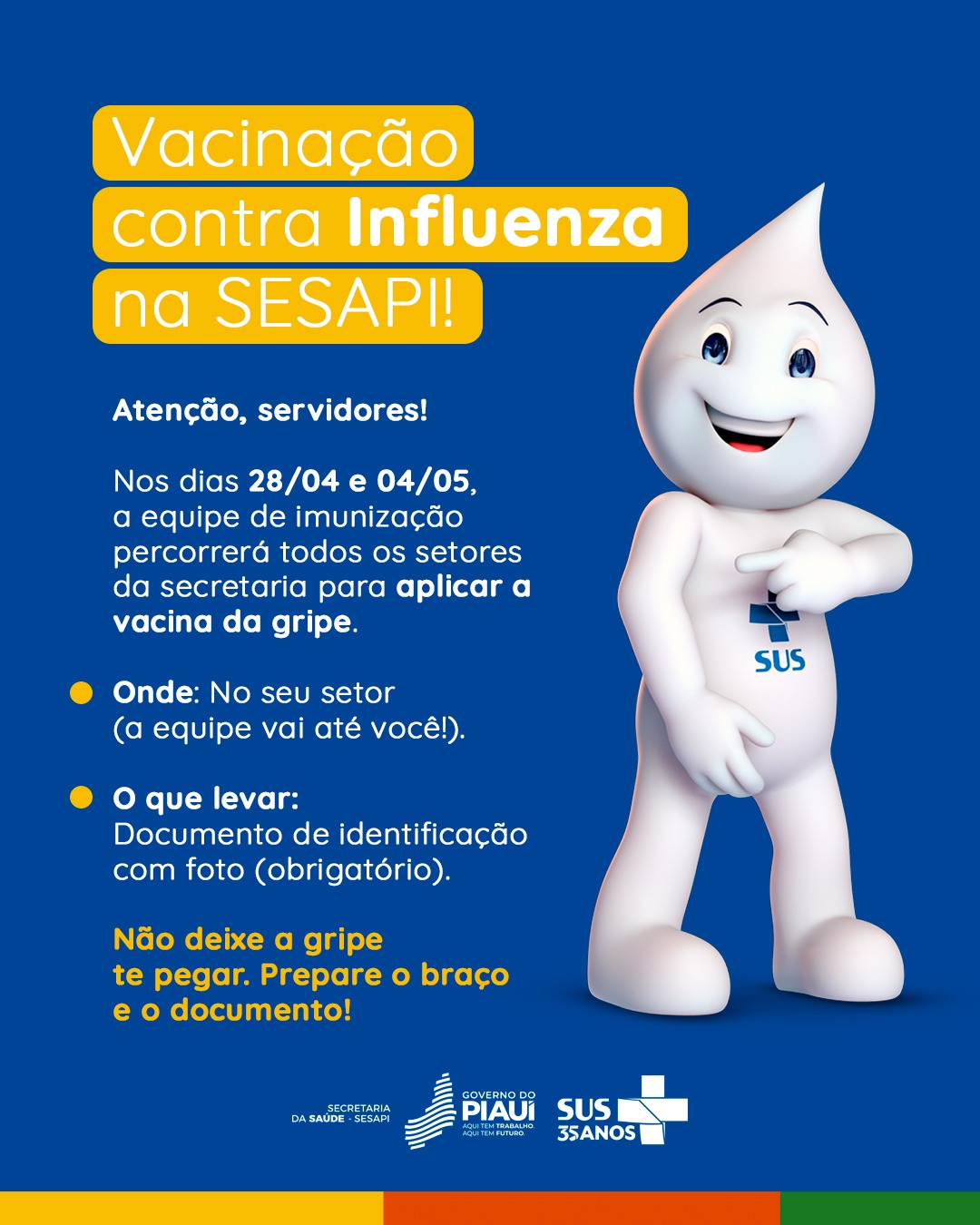 Vacinação contra a influenza
